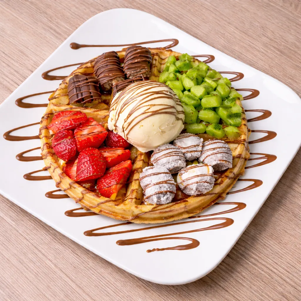 Amerikanische Waffel
