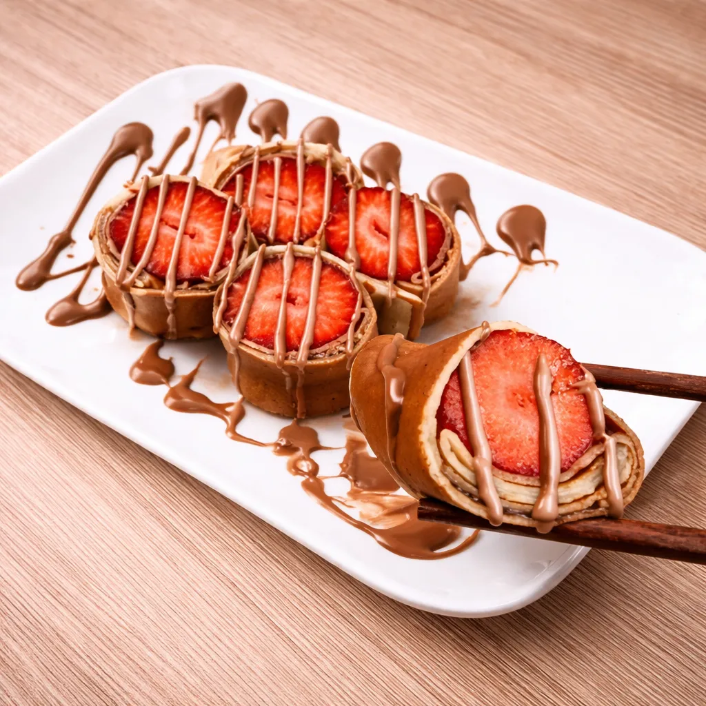 Fruit Sushi Erdbeere