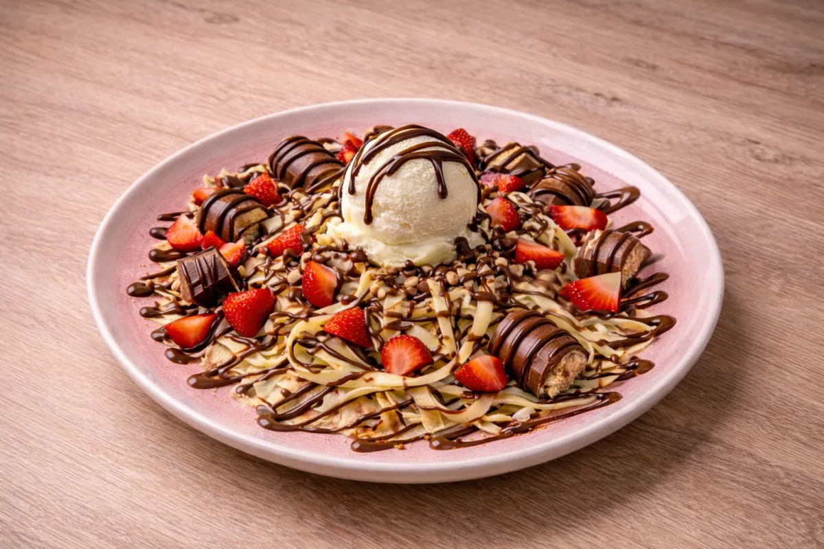 Crepe Spaghetti